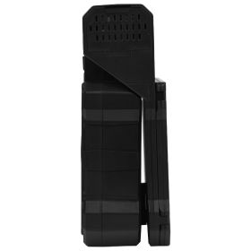 VEVOR 20000mAh Rechargeable Solar Fan with LED Lantern, 8 inch Portable Fan Cordless with 7W Foldable Solar Panel, 5-Speed& Timer& Quiet