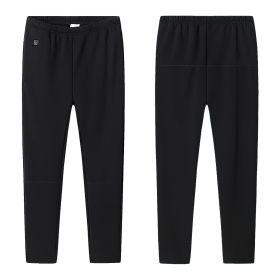 Winter Heated Pants for Men Women with 12 Heating Zones 5V USB Powered Heating Trouser with 3 Heating Levels Machine Washable for Outdoor Winter Activ (Option: XL)