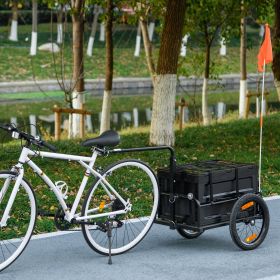 Trailer for Bike (Option: Black-675x253x510 mm)